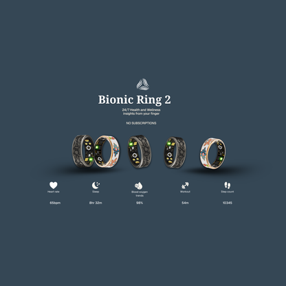 Bionic Ring — 24/7 biometrics from your finger