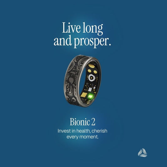 Bionic Ring — 24/7 biometrics from your finger