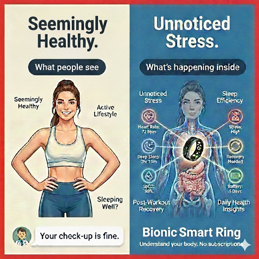 Bionic Ring — 24/7 biometrics from your finger